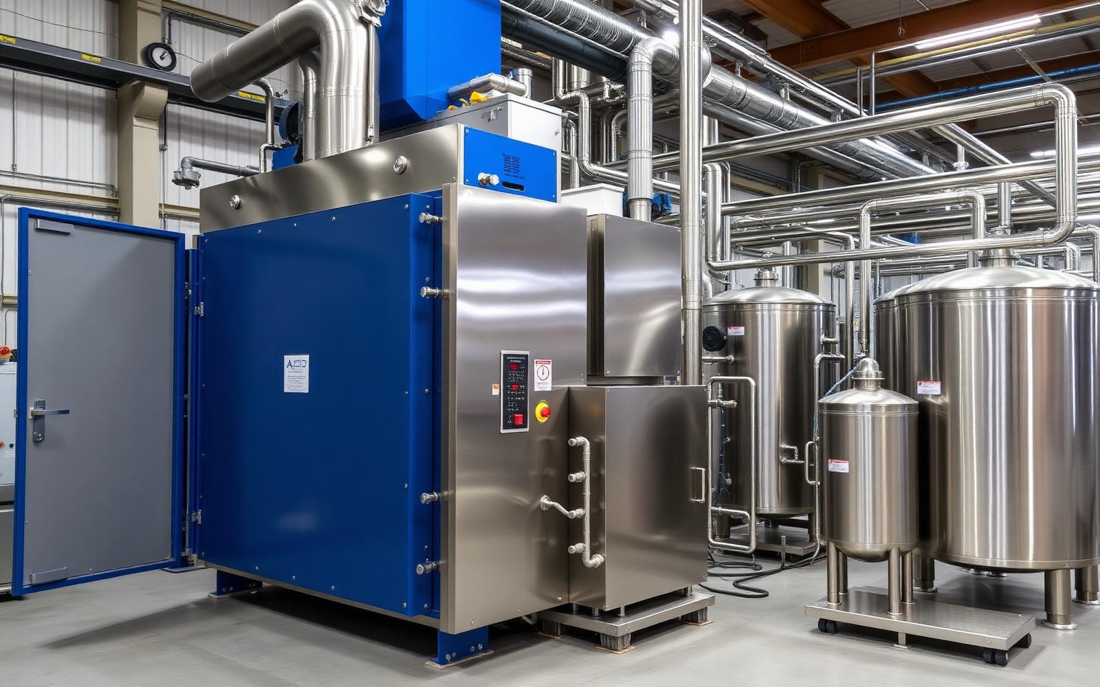 Vacuum drying and oil filtration systems